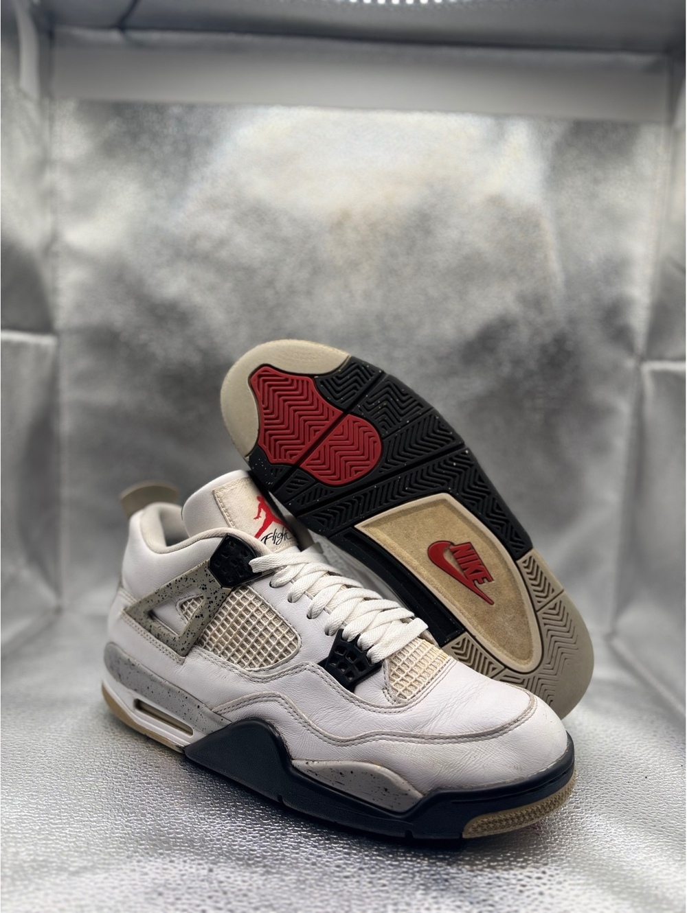 Air Jordan 4 retro white cement 2016